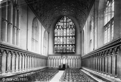 Cathedral Chapter House 1898, Canterbury