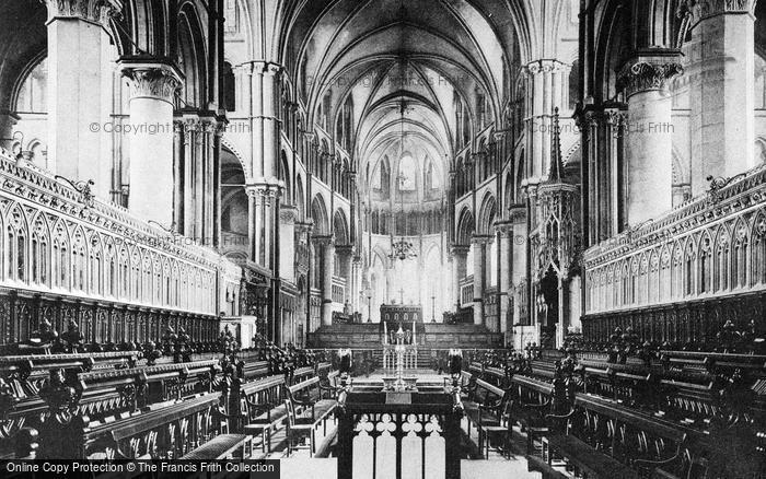 Photo of Canterbury, Cathedral, Choir East 1888