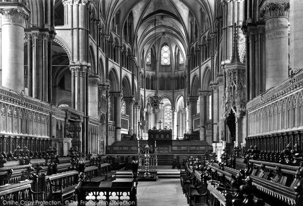 Photo of Canterbury, Cathedral, Choir East 1921