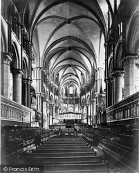 Cathedral, Choir East c.1862, Canterbury