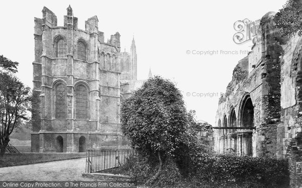 Photo of Canterbury, Cathedral, East End c.1870