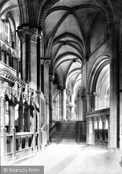 Cathedral, Entrance To Trinity Chapel 1890, Canterbury