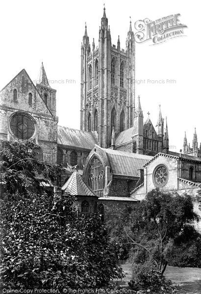 Photo of Canterbury, Cathedral, Infirmary Cloister 1921