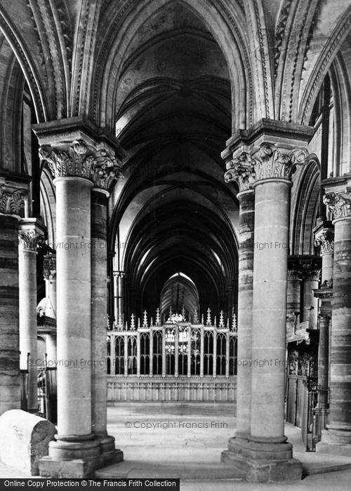Photo of Canterbury, Cathedral Interior c.1880
