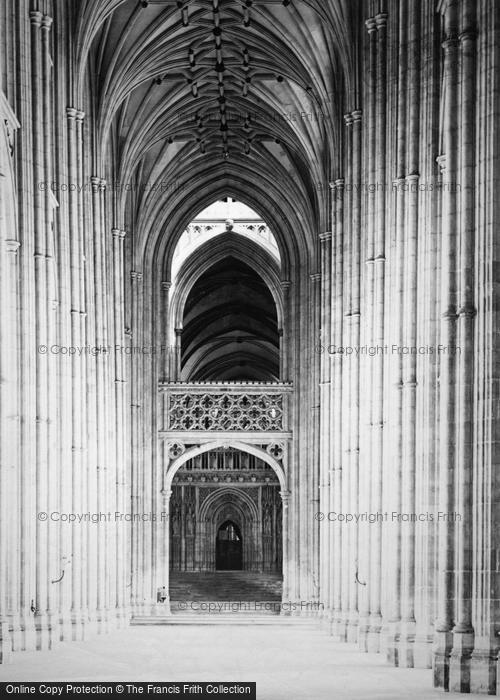 Photo of Canterbury, Cathedral, Looking East c.1879