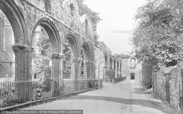 Photo of Canterbury, Cathedral, Norman Arches 1921