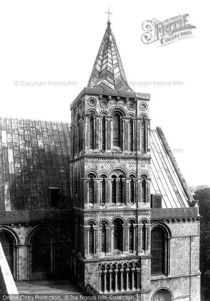 Photo of Canterbury, Cathedral, Norman Tower 1890
