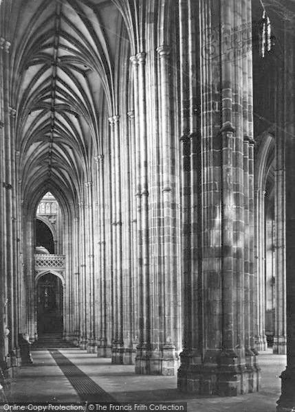 Photo of Canterbury, Cathedral, North Aisle Nave c.1862