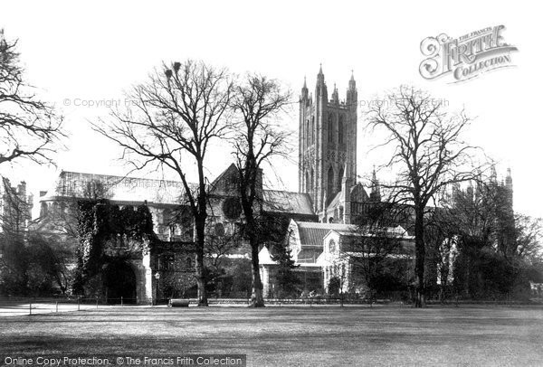 Photo of Canterbury, Cathedral, North Side 1898