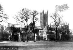 Cathedral, North Side 1898, Canterbury