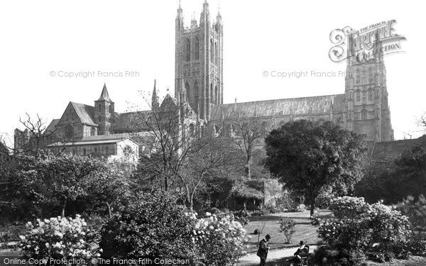 Photo of Canterbury, Cathedral Northside c.1868