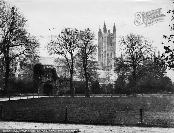 Photo of Canterbury, Cathedral Northside c.1868