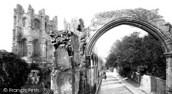 Cathedral, Ruined Arches c.1870, Canterbury