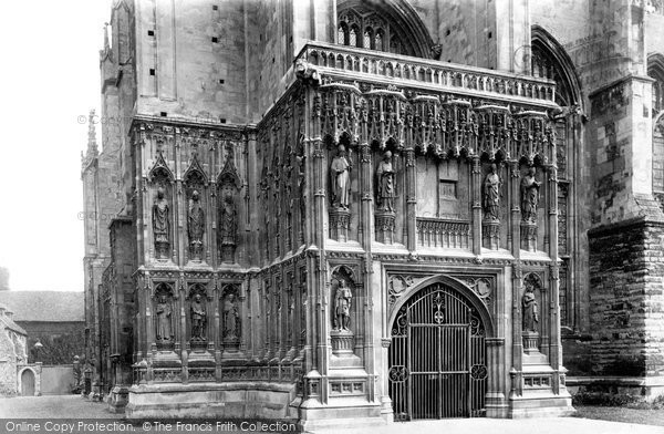 Photo of Canterbury, Cathedral, South Porch 1890