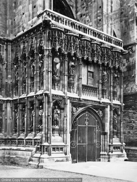 Photo of Canterbury, Cathedral, South Porch c.1867
