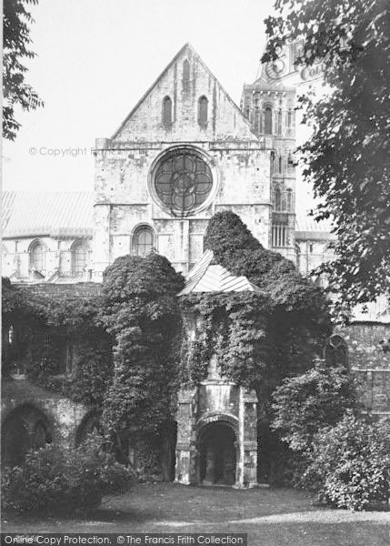 Photo of Canterbury, Cathedral, The Baptistry 1890