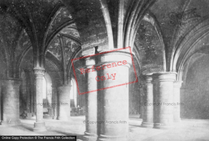 Photo of Canterbury, Cathedral, The Crypt 1888