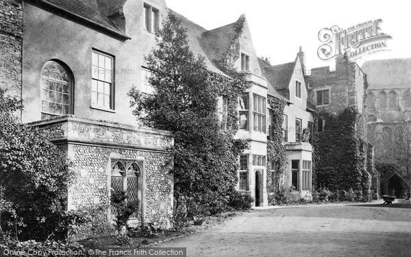 Photo of Canterbury, Cathedral, The Deanery c.1868