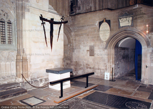 Photo of Canterbury, Cathedral, The Site Of Becket's Murder 2005