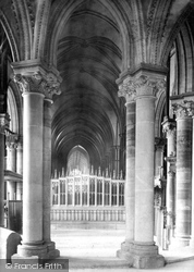 Cathedral, Trinity Chapel 1888, Canterbury
