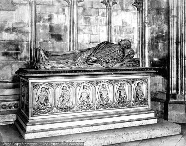 Photo of Canterbury, Cathedral, William Broughton's Tomb c.1868