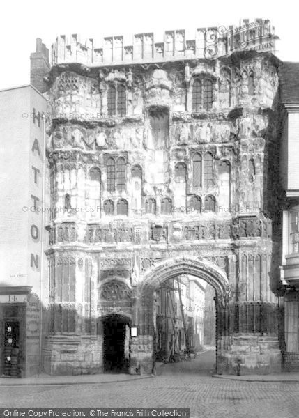 Photo of Canterbury, Christchurch Gate 1888