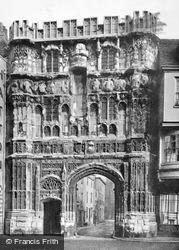 Christchurch Gate c.1879, Canterbury