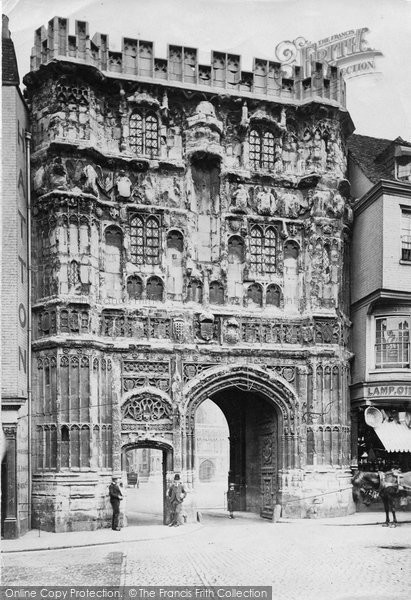Photo of Canterbury, Christchurch Gate c.1900