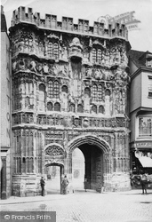 Christchurch Gate c.1900, Canterbury