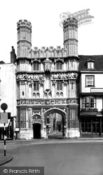 Christchurch Gateway c.1955, Canterbury
