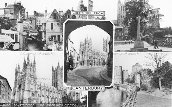 Photo of Canterbury, Composite c.1955