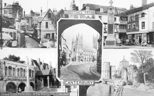 Photo of Canterbury, Composite c.1960