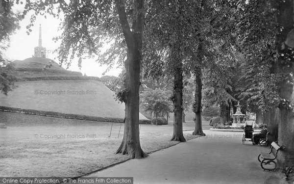 Photo of Canterbury, Dane John Gardens 1921