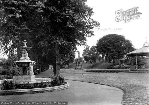 Photo of Canterbury, Dane John Gardens 1921
