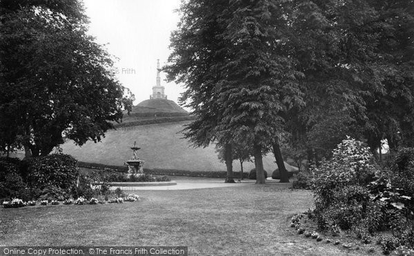 Photo of Canterbury, Dane John Gardens 1921