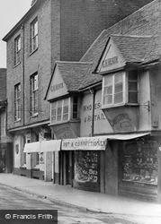 G. H. Heath's Shop, St Peter's Street 1921, Canterbury