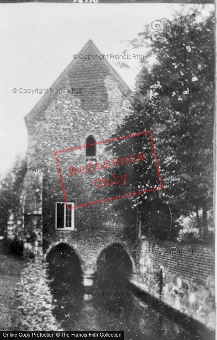 Photo of Canterbury, Grey Friars 1924