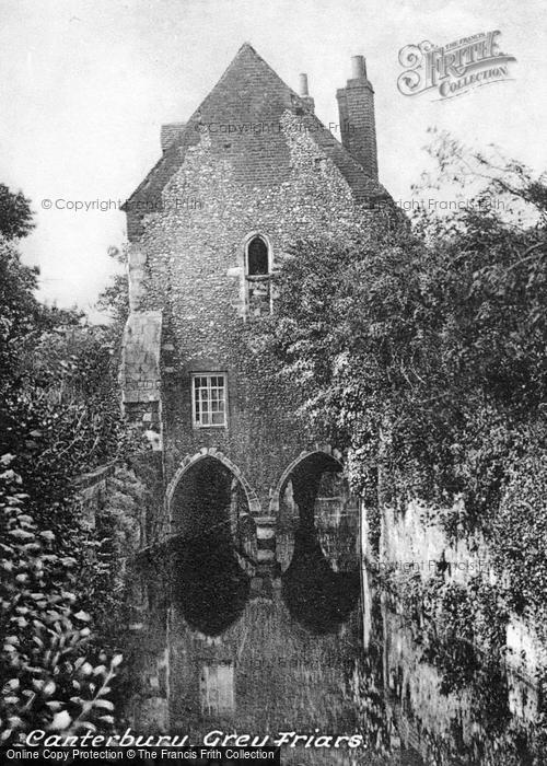 Photo of Canterbury, Grey Friars c.1900