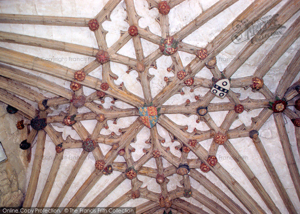 Photo of Canterbury, Heraldry On The Cloisters' Roof 2005