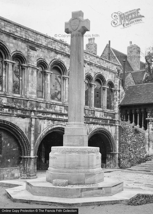 Photo of Canterbury, Kings School War Memorial 1924