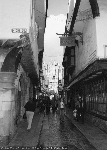 Photo of Canterbury, Mercery Lane 2005