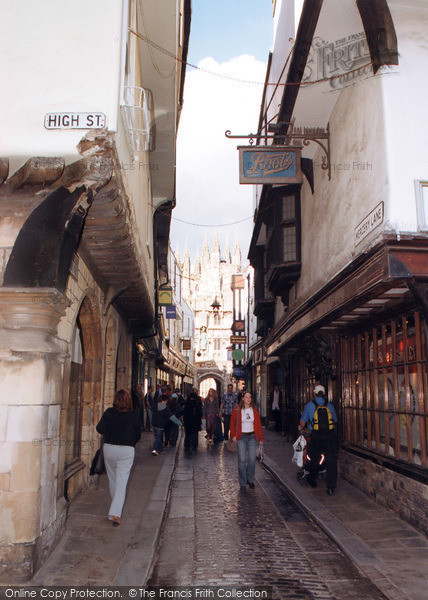 Photo of Canterbury, Mercery Lane 2005