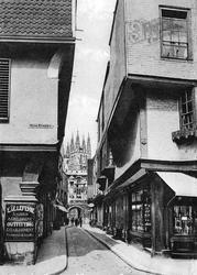 Mercery Lane c.1890, Canterbury