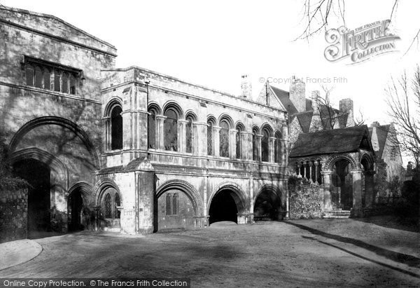 Photo of Canterbury, Norman Stair 1888
