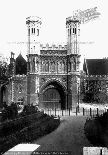 Photo of Canterbury, St Augustine's Abbey Gateway 1888