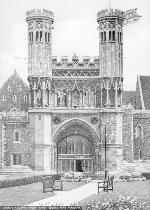 Photo of Canterbury, St Augustine's College c.1950