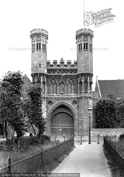 Photo of Canterbury, St Augustine's College Gate 1921