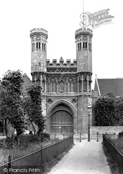 St Augustine's College Gate 1921, Canterbury