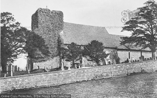 Photo of Canterbury, St Martin's Church 1888