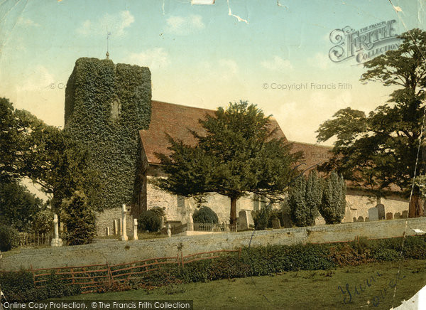 Photo of Canterbury, St Martin's Church c.1900